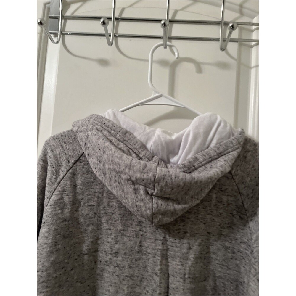 Adidas Women's Full Zip Sweatshirt Hoodie Jacket Size Unknown Gray - Picture 13 of 14